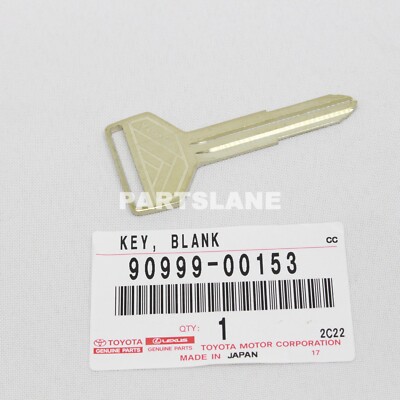 Toyota Supra MA70 OEM Genuine Blank Key 90999-00153 | eBay
