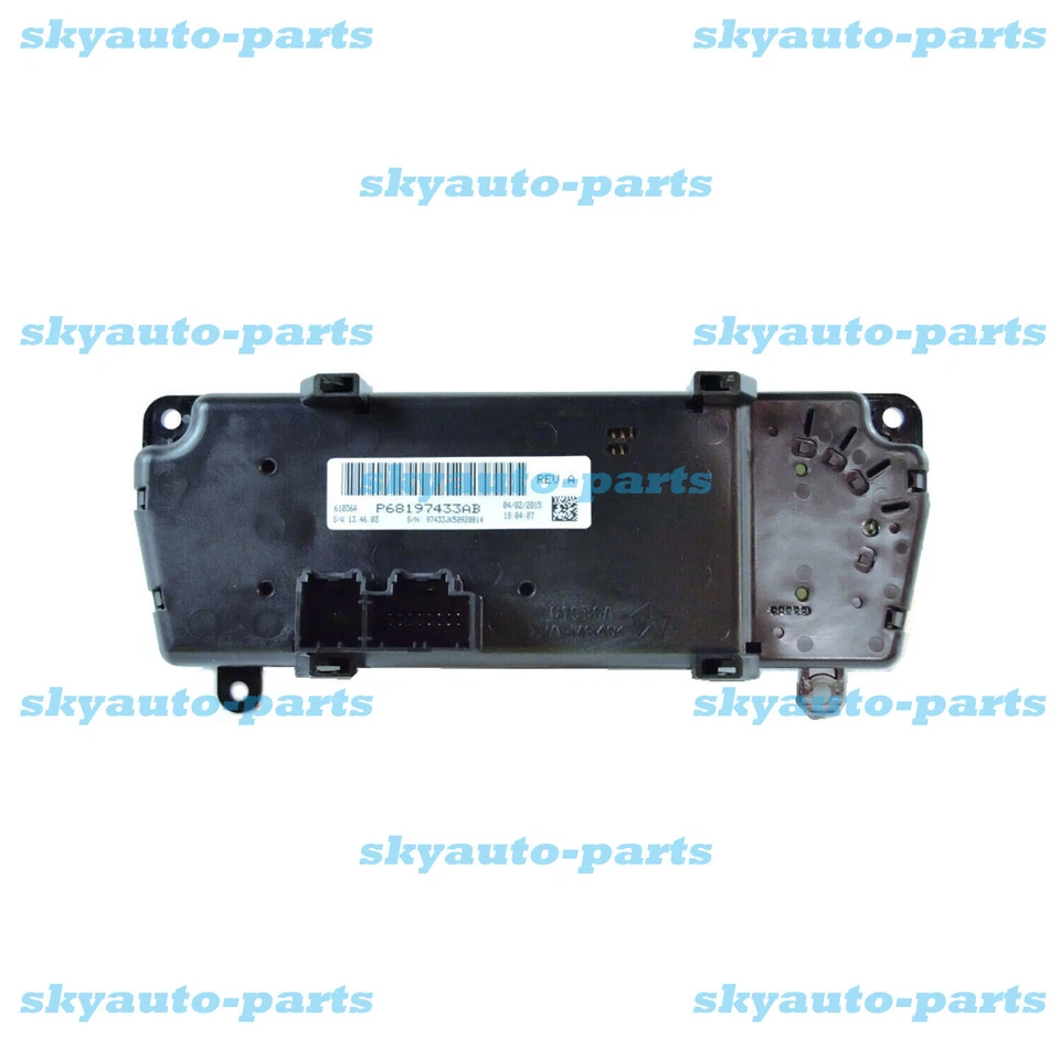 For 14-18 Jeep JK Wrangler Temperature Control w AC 68197433AB - Изображение 4 из 4