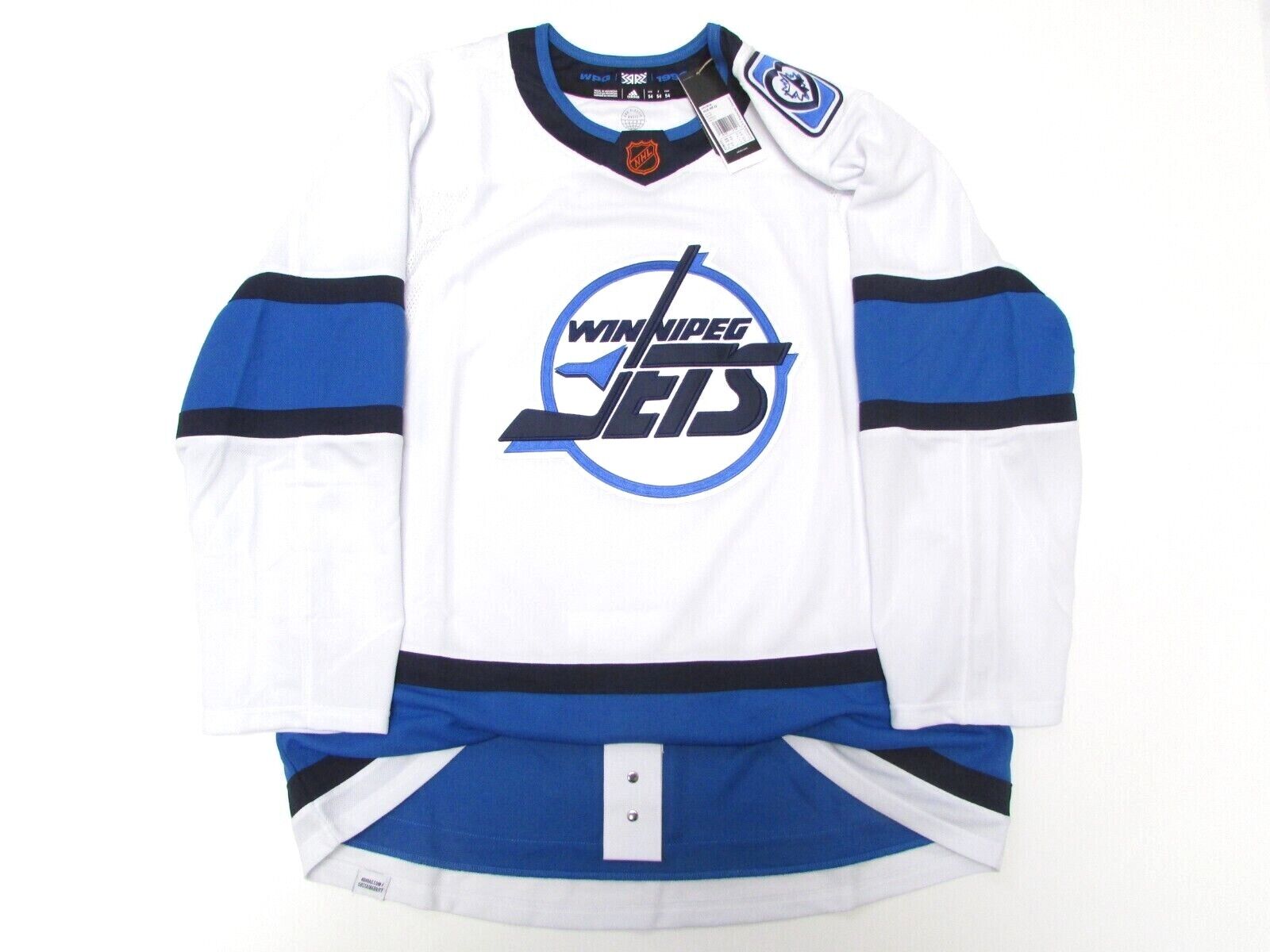 adidas Jets Anniversary Jersey - Blue, Men's Hockey