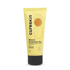 Cureskin Mineral Sunscreen Gel With Zinc Oxide Prebiotics Spf 30, 50gm