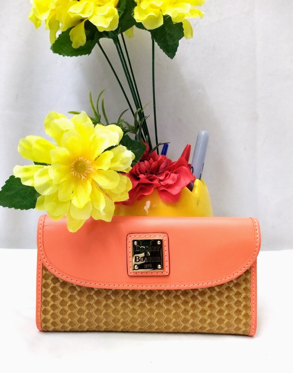 Dooney and online bourke coral wallet