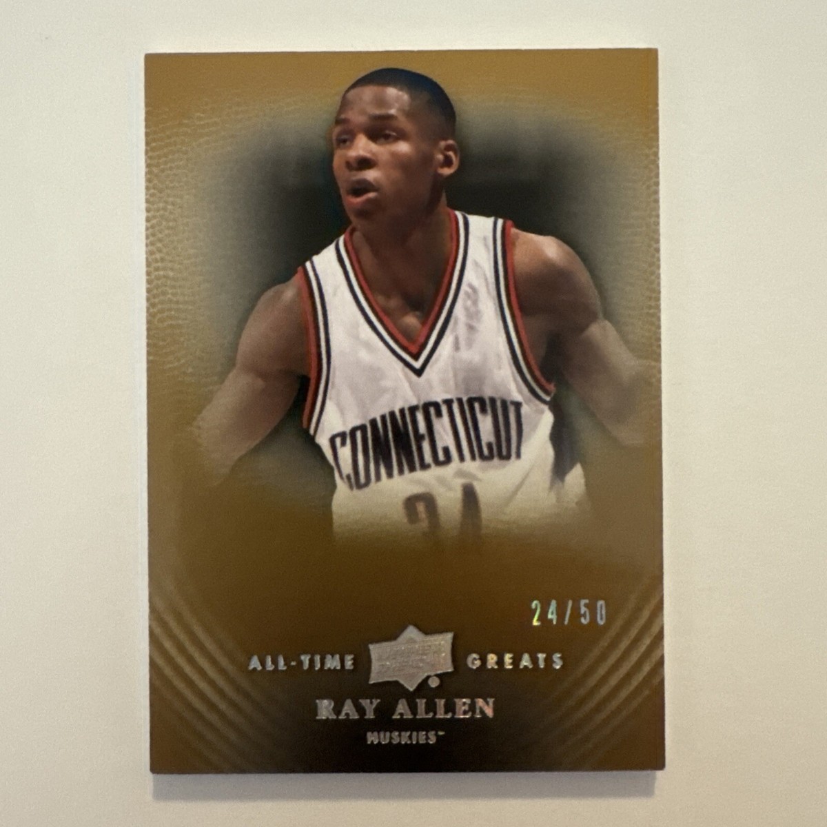 Greats 0 Allen Deck Upper - Ray All-Time Time All 1 Iverson U.D. 