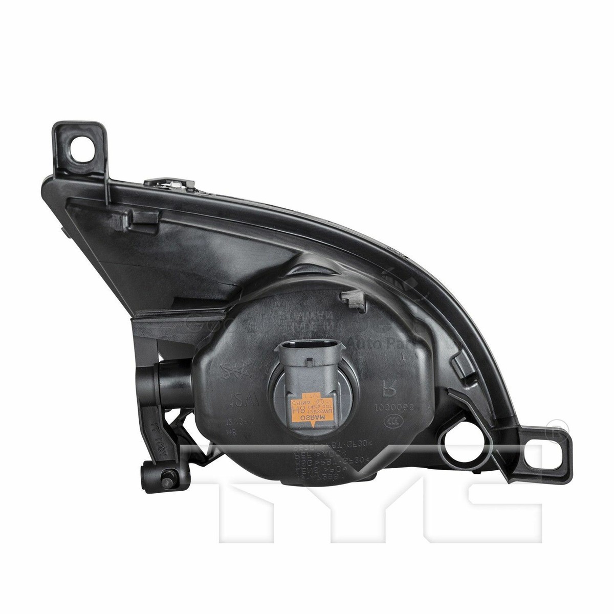 One New TYC Fog Light Assembly Left 19073000 63177177711 for BMW 