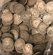 LOT OF 5 Buffalo Nickels FULL DATES! COINS MINTED 1913-1938 *ORDER 3+ BONUS