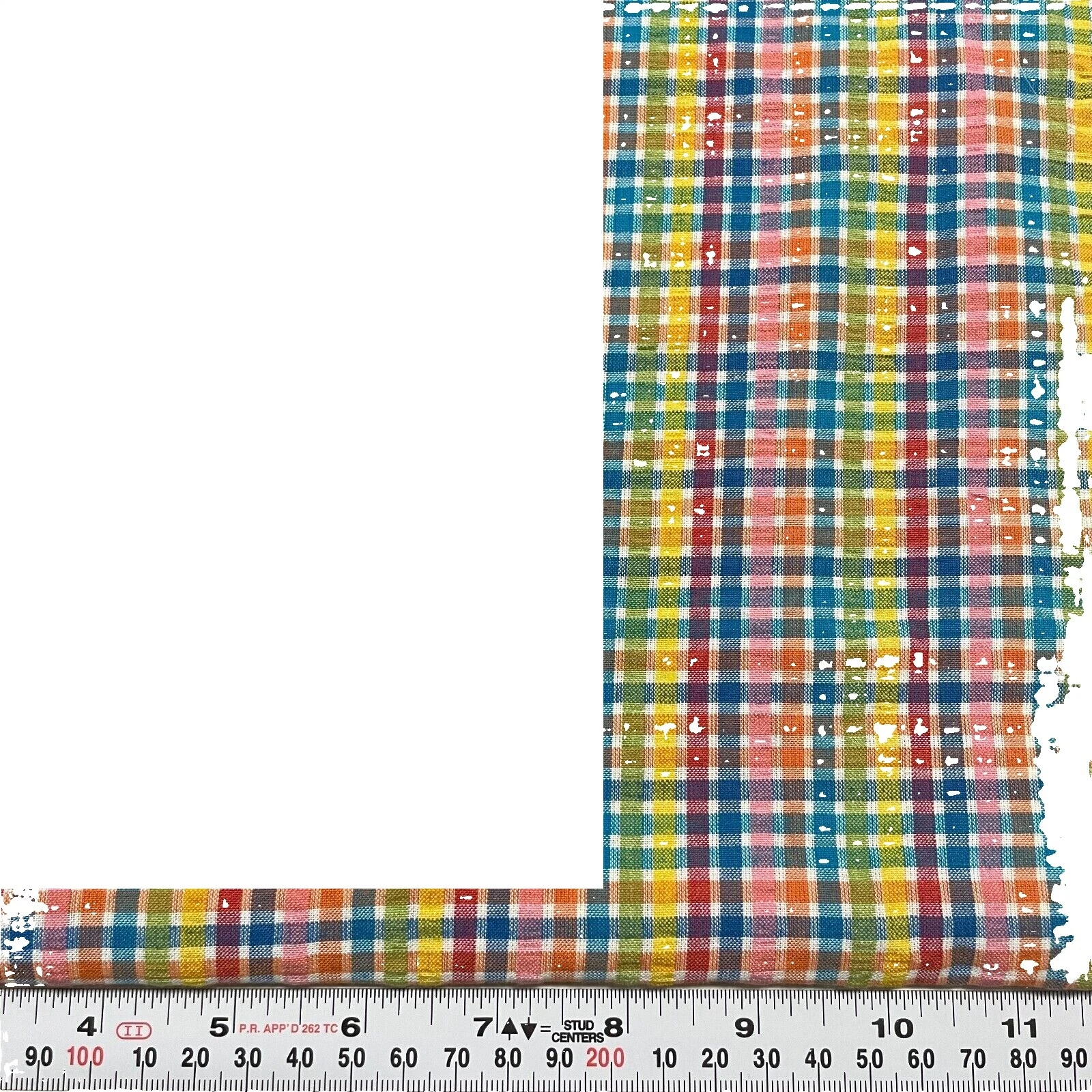 Seersucker Multicolor Fabric Apparel-Dress