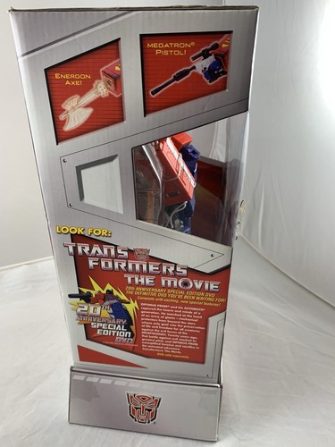 Hasbro Transformers 20th Anniversary DVD Edition Optimus Prime & Talking Stand!! - Bild 9 von 16