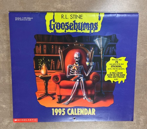 Goosebumps R. L. Stine 1995 Calendar Only Scholastic