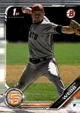 2019 Bowman Logan Webb #BP-79 Prospects San Francisco Giants