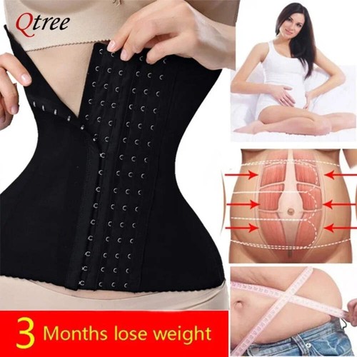 Qtree Slimming Waist Trainer Belt – Firm Tummy Control - Picture 3 of 38