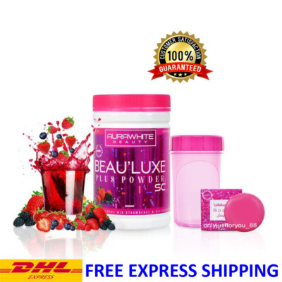 aura white glutathione Aura White BEAULUXE SC+ Collagen Stemcell 15X L-Glutathione Whitening Detox  FS