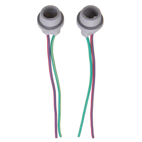 2Pcs W5W T10 Parking Light Bulb Rubber Socket Holder For Car Repair Retrofitting - Picture 2 of 12