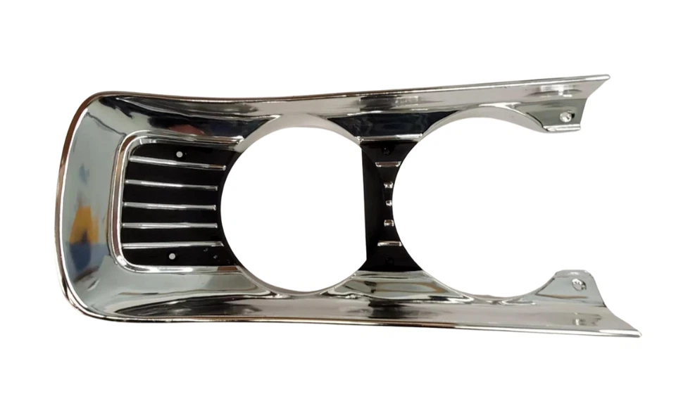 1970 Plymouth Fury I II III правая фара хромированный ободок крышка отделка 3443226 новый из старых запасов. - Изображение 2 из 4
