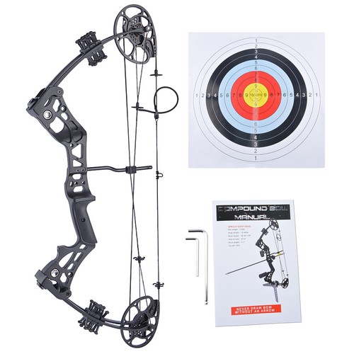 15-45lbs Youth Compound Bow Set Junior Kids Target Gift Archery Hunting Shooting - Picture 6 of 24