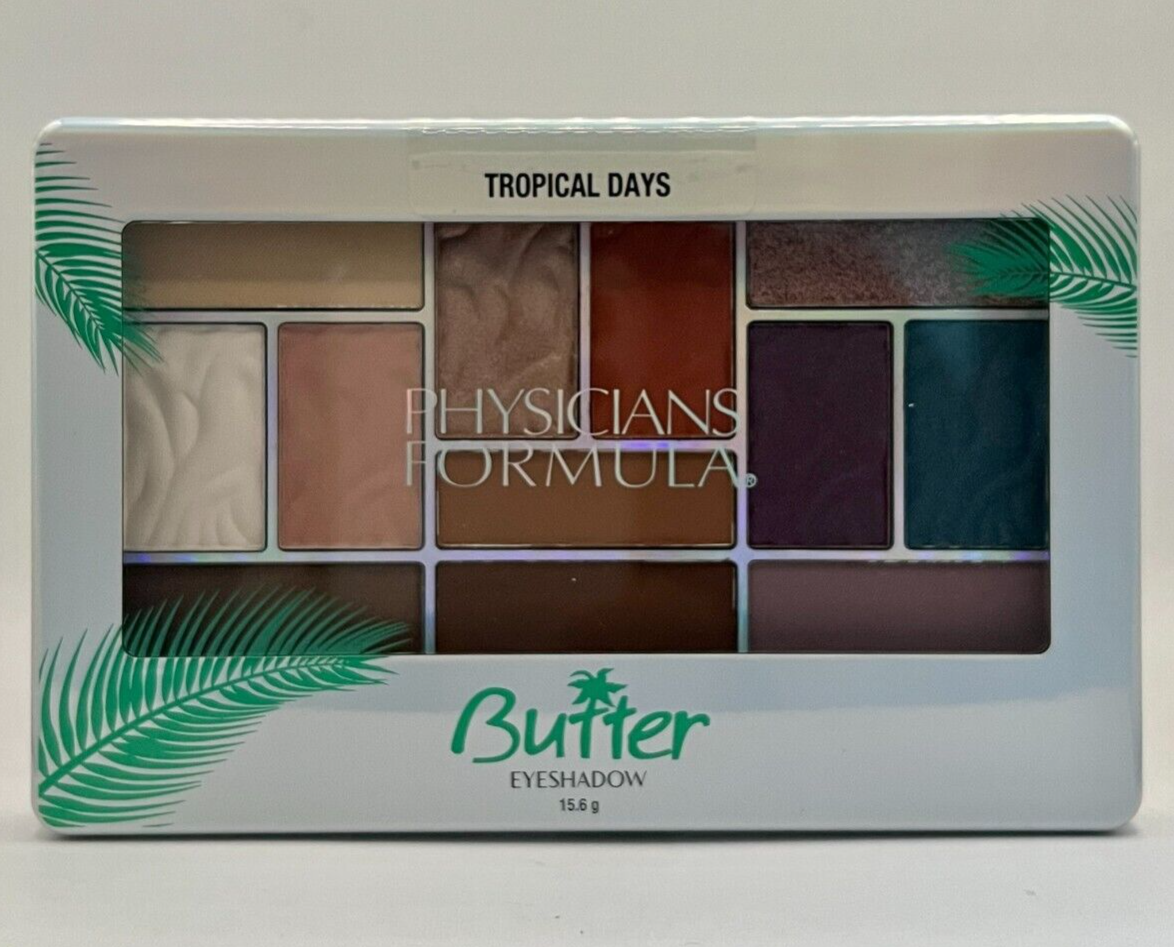 Physicians Formula Butter Eyeshadow Palette Tropical Days 15.6g New