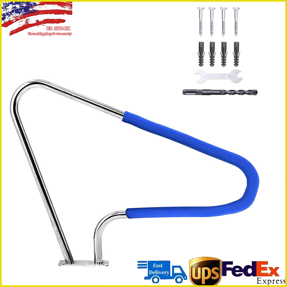 48-Inch Stainless Steel Pool Handrail Rustproof Stair Grab Bar 36-Inch Width
