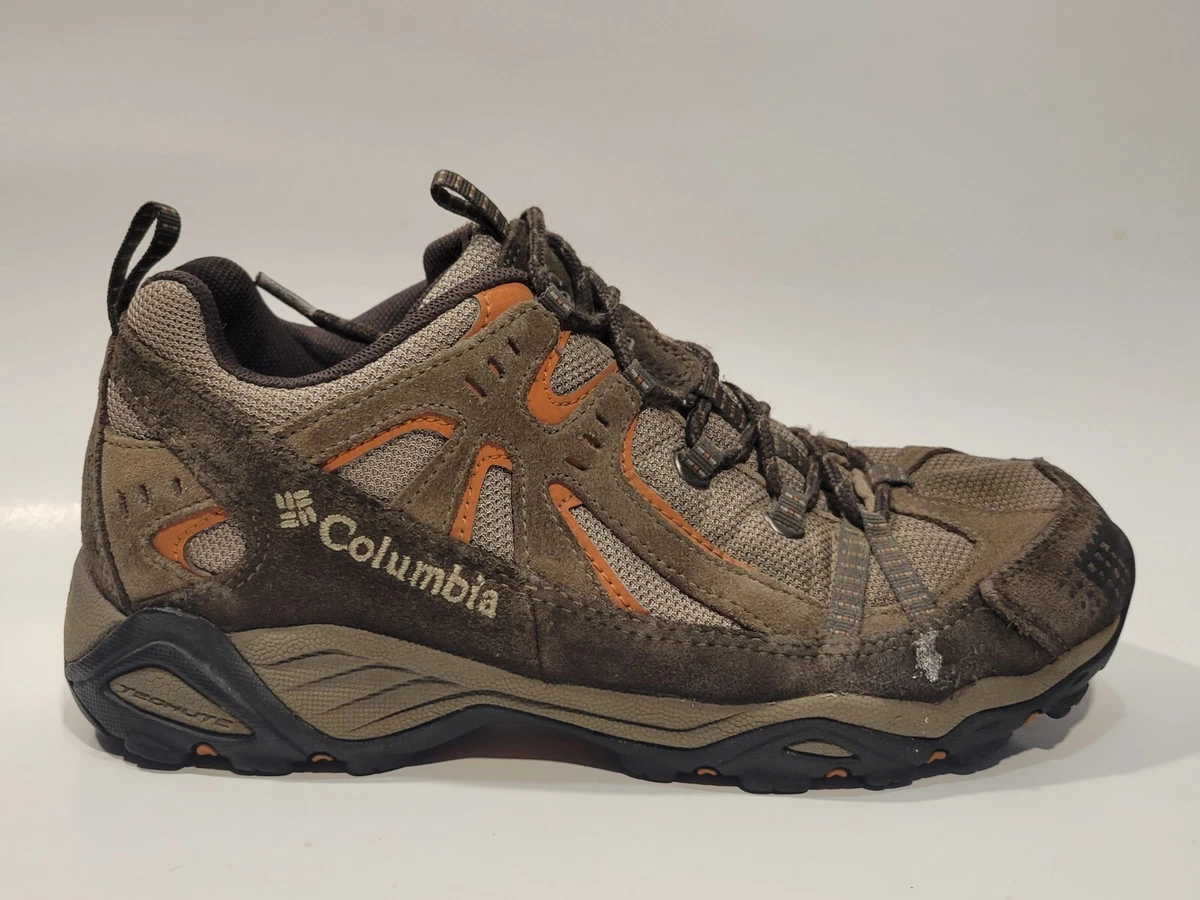 COLUMBIA BM3549 255 Mens 8.5 M Brown Tan Suede Trail Hiking