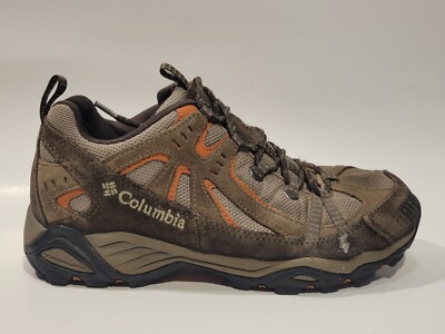 COLUMBIA BM3549-255 Mens 8.5 M Brown Tan Suede Trail Hiking