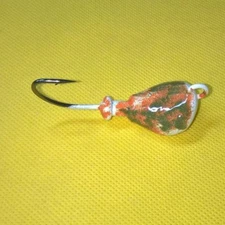 10 SPARKIE BLACKFISH **WHITE ORANGE GREEN** Jigs Jig Heads Tautog  T&A JIGS TOG 