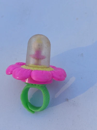 Polly Pocket Pixies Rose Dream Jewel Ring 1994