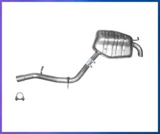 Endschalld&auml;mpfer R Mercedes E400 E420 (W211) 4.0 CDI Stufenheck Auspuff Schelle