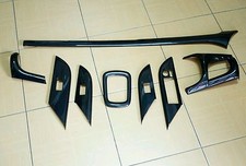 TOYOTA HILUX REVO 2016 DASH BOARD EYEBROW CARBON FIBER PATTRE COVER TRIM SET OF8
