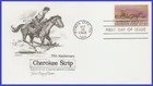 USA5 #1360 U/A ARTMASTER FDC   Cherokee Strip