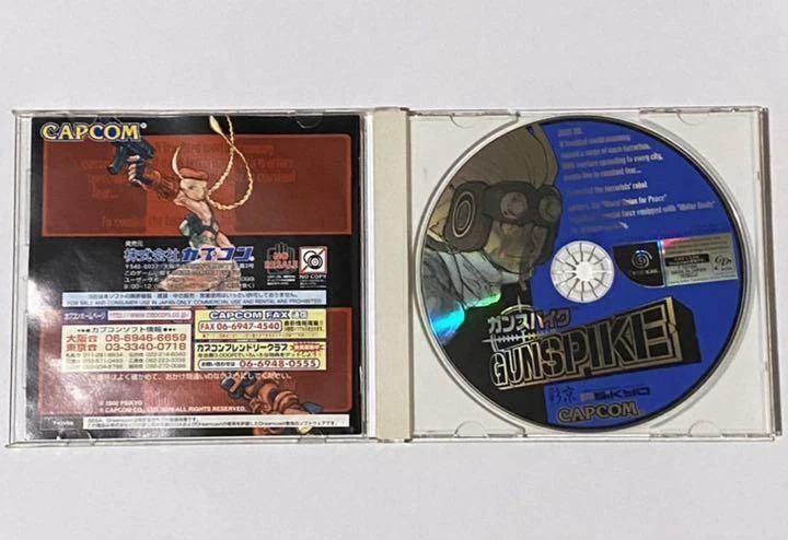 Capcom Gun Spike SEGA Dreamcast Action Shooting Game 2000 With Manual DC - Image 2 of 3