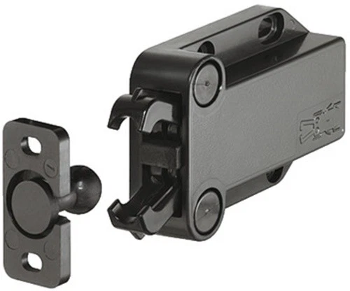 Häfele Federschnäpper Chiusura a Scatto per Mobili Nero Cancello Pressione