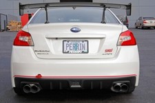 Perrin Fits 15-19 Subaru Wrxsti Tow Hook Kit Rear - Red Perrin Fits 15-19 Subaru Wrxsti Tow Hook Kit Rear - Red