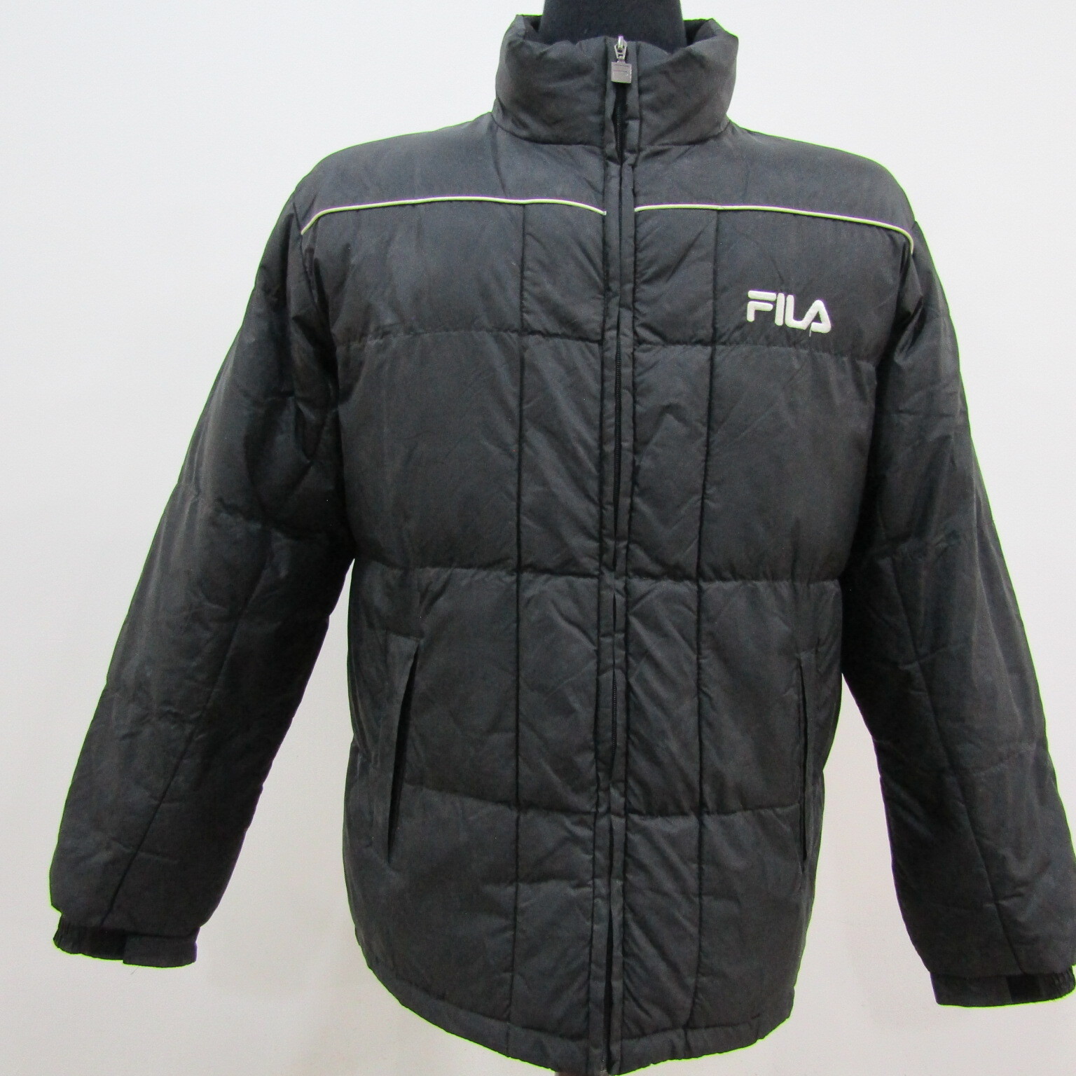 Giubbotto uomo Fila sportivo imbottito petto taglia 44 46 UK L Sku 10358