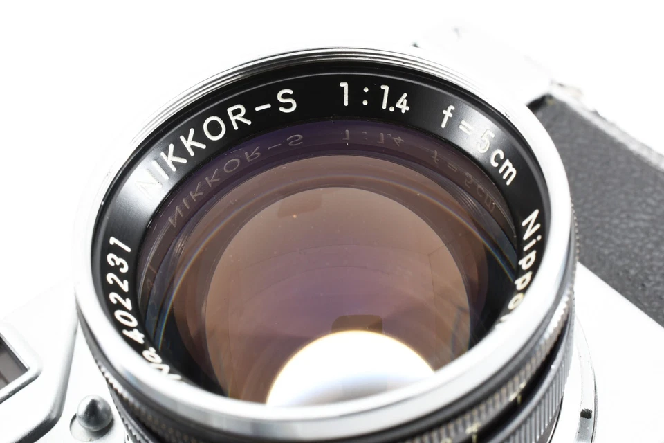 🚀🎁《CLA'd Near MINT w/STRAP》Nikon S3 w/ NKJ NIKKOR-S 5cm 50mm F/1.4 Lens JAPAN✈ - Image 2 of 4