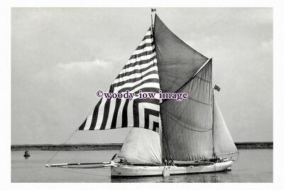 rs1004 - F T Everard Segelkahn - Veronica, gebaut 1906 - Foto 6''x4''