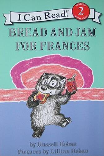 Bread and Jam for Frances I Can Read Level 2 Paperback in Very Good Condition  