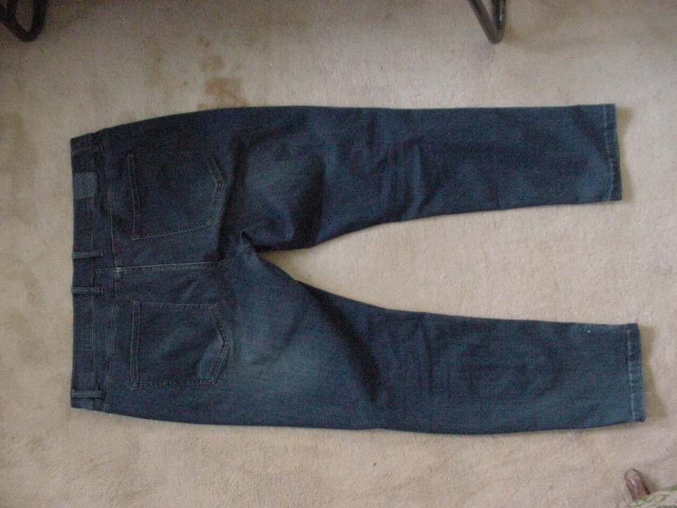 Mugsy Jeans Mens 40x32 Fultons Blue Stretch Denim Dark Wash eBay