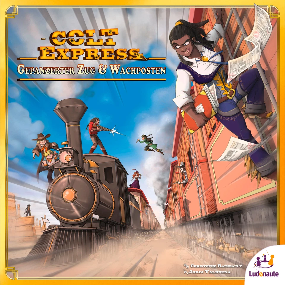 Asmodee Colt Express - Gepanzerter Zug & Wachposten, Brettspiel - Bild 2 von 4