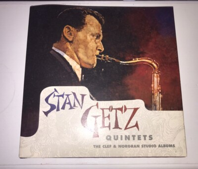Quintet the Clef and Norman Albums Stan Getz Cd 3 Disc Limited Edition