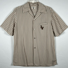 True Vintage 60 s-70 s ANDRADE Hawaiian SS Designer Shirt Medium - PERFECT
