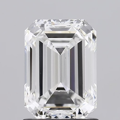 1.50ct Emerald Cut Lab-grown Diamond IGI Certified D Colour VVS2 Clarity