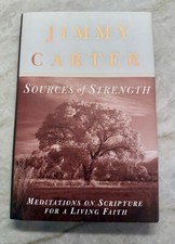 Jimmy Carter, Signed Sources Of Strength, 1st Edition Book Mint Condition!