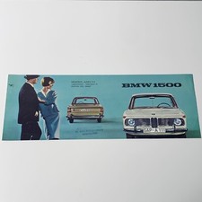 BMW 1500 / dépliant folder brochure / 1962 / NL