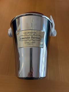 Laurent Perrier Champagne Bucket with Leather Strap Unused