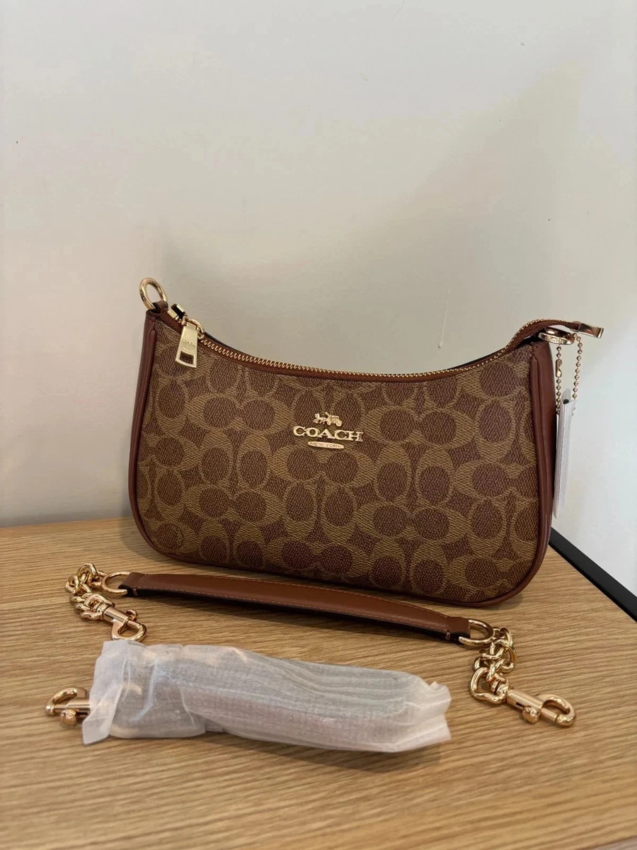Coach Brown Signature Handbag for sale - eBay