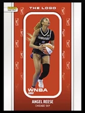 2025 Panini Instant WNBA Angel Reese THE LOGO 1/1447 SP Chicago Sky #LOGO-22