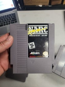 Nes Game Lot Bundle Including Burgertime - NARC - PLATOON