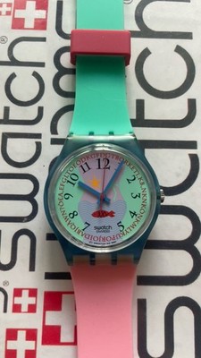 Swatch Hookipa GN118 1992 Standard Gents 34mm Silicone