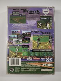 Frank Thomas Big Hurt Baseball For Sega Saturn
