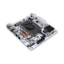 Mini-ITX Motherboard with Quad-Core 8-Thread Low Power CPU, Dual 2.5G LAN, 8 ...