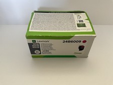 LEXMARK 24B6009 MAGENTA TONER CARTRIDGE GENUINE NEW AND SEALED