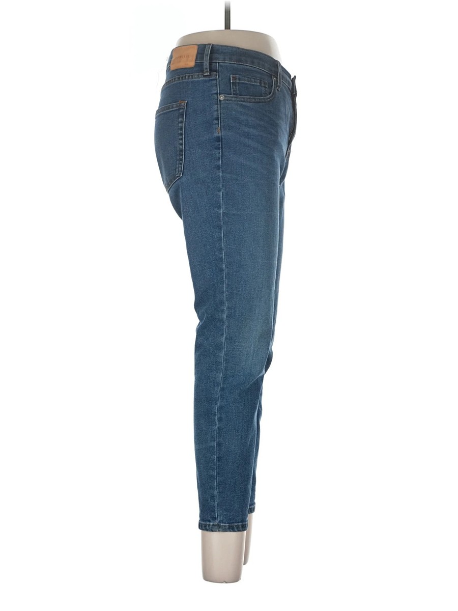 Everlane Women Blue Jeans 30W View 3
