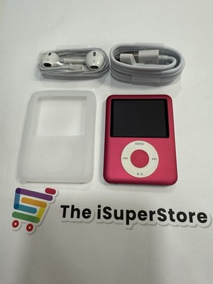 Apple iPod Nano 3rd Generation 8GB A1236 Mp3 Mp4 , New Battery